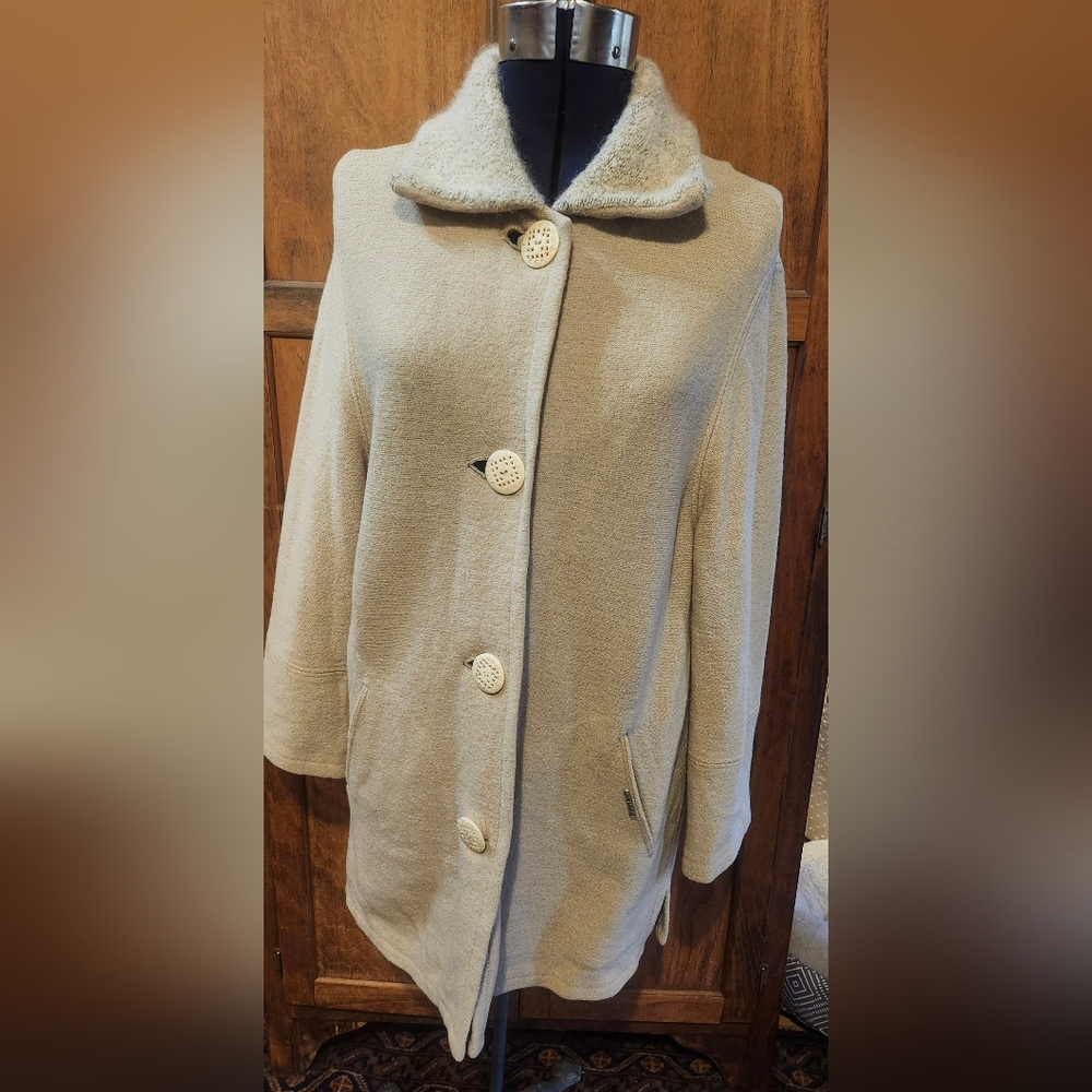 Geiger Collections Wool Overcoat Sz L